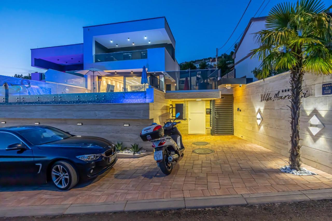 Villa Marassi With Heated Pool, Hot Tub And Sauna ซริกเวนิซา ภายนอก รูปภาพ